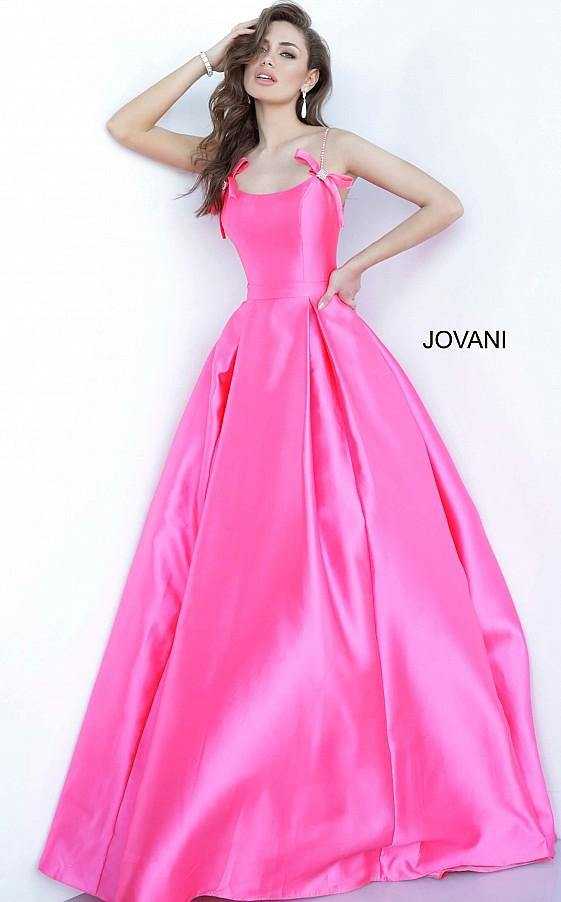 Jovani, Jovani 00199 Royal jupe plissée robe de bal de bal