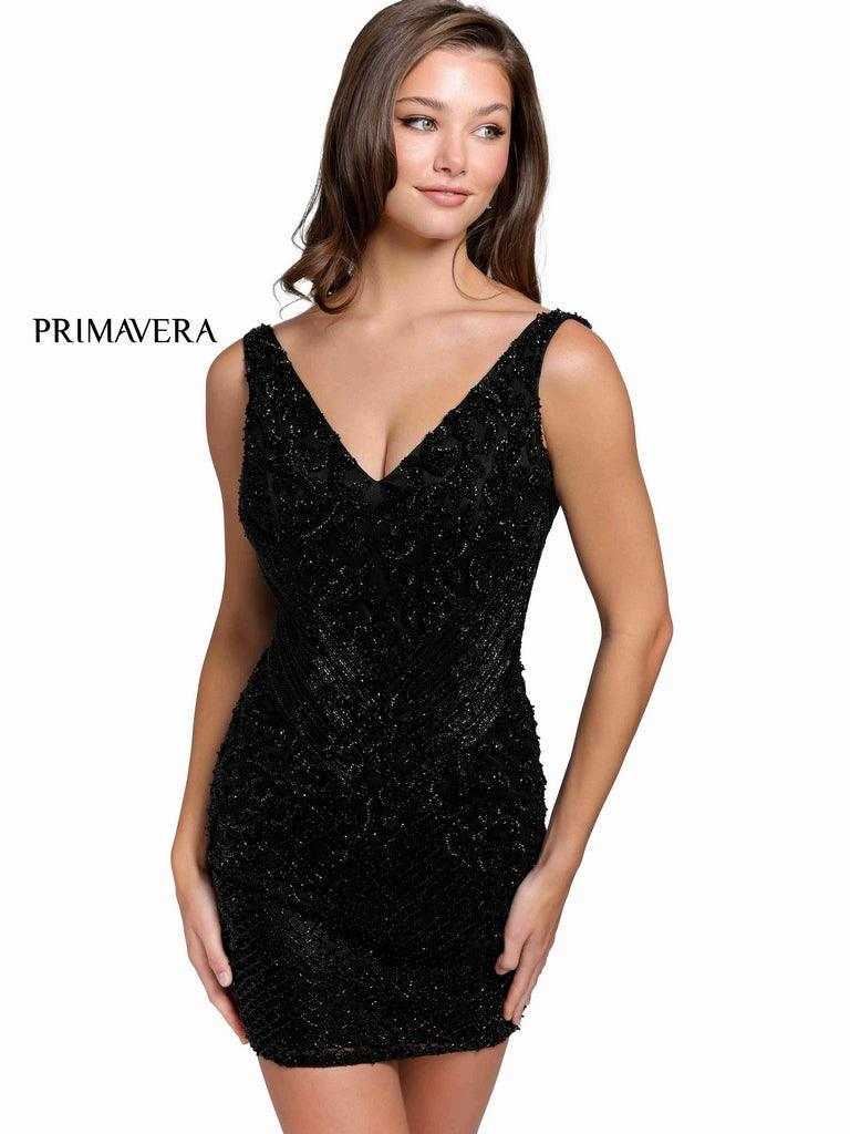 Primavera Couture, Primavera Couture Robe de bal courte sans manches 3802