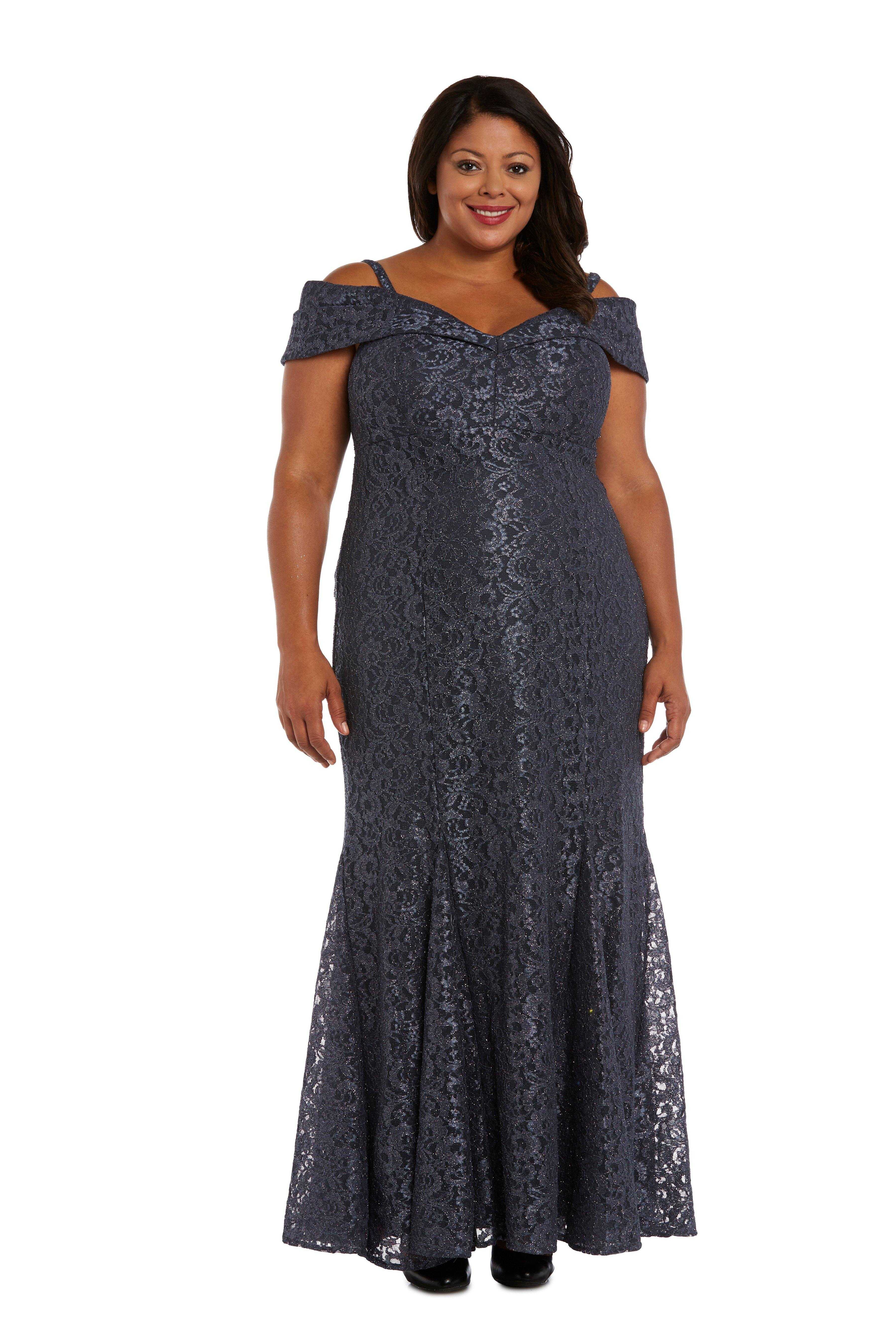 R&M Richards, R&M Richards 2047W Robe formelle longue grande taille Vente