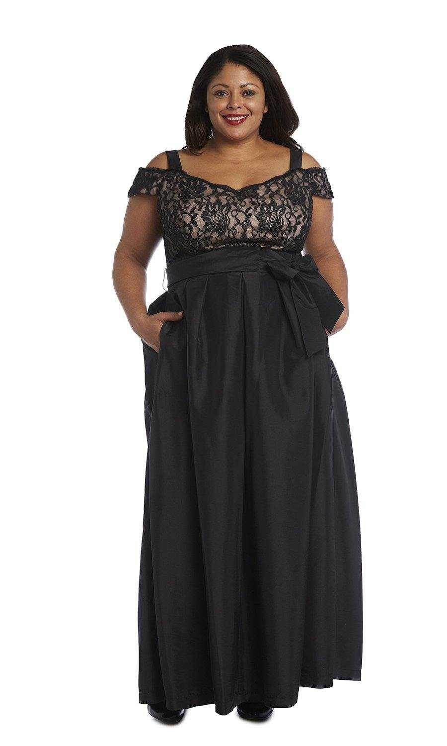 R&M Richards, R&M Richards 2056W Robe formelle longue grande taille Vente