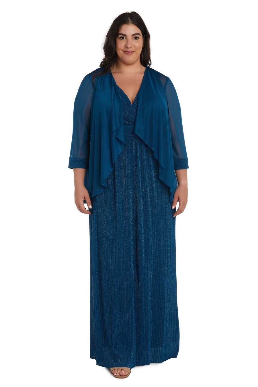 R&M Richards, R&M Richards 2475W Robe formelle longue grande taille Vente