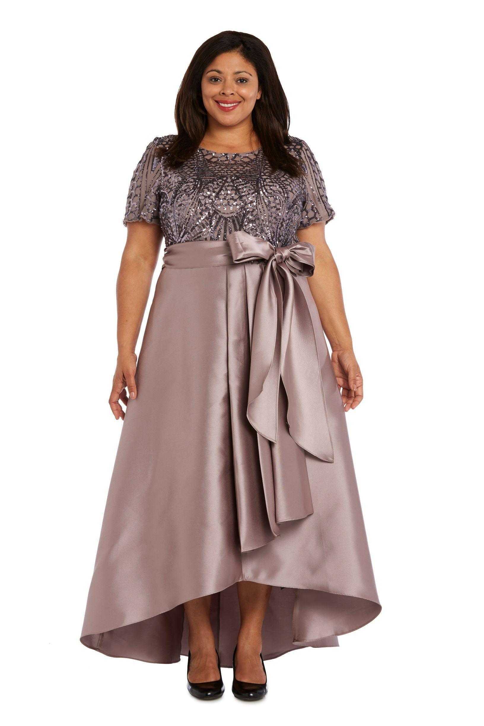 R&M Richards, R&M Richards 3532W Robe mère de la mariée grande taille Vente