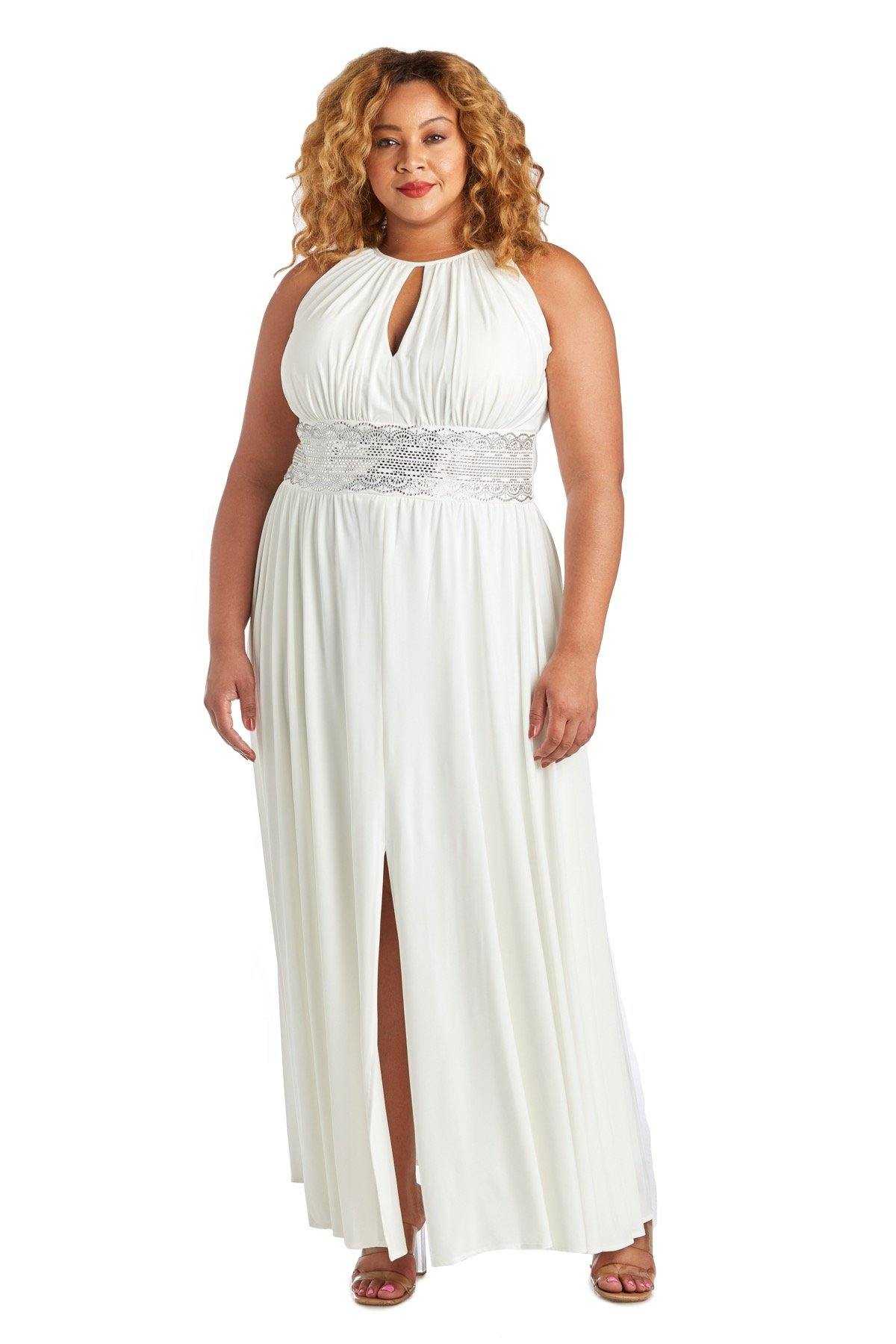 R&M Richards, R&M Richards 5078W Robe longue formelle grande taille