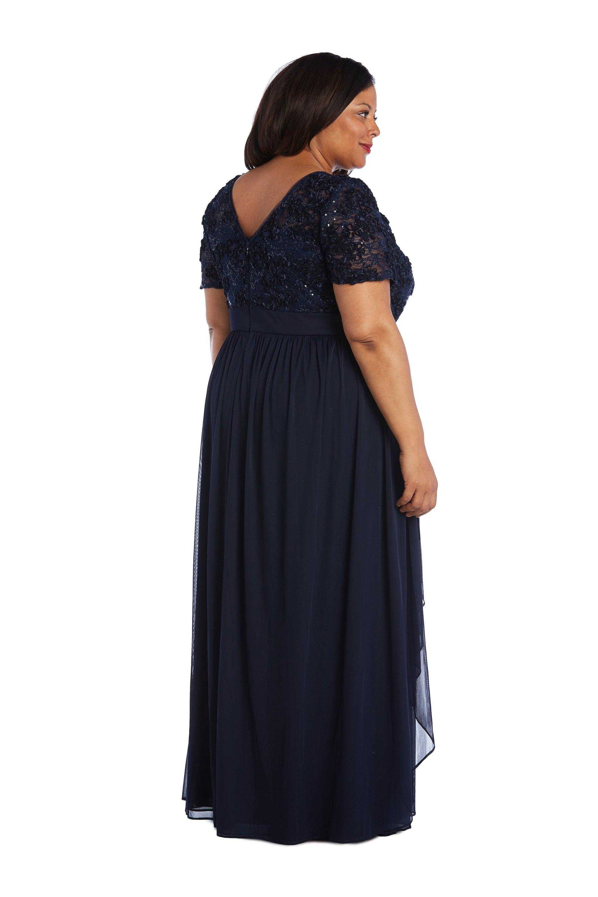 R&M Richards, R&M Richards 5516W Robe longue formelle grande taille