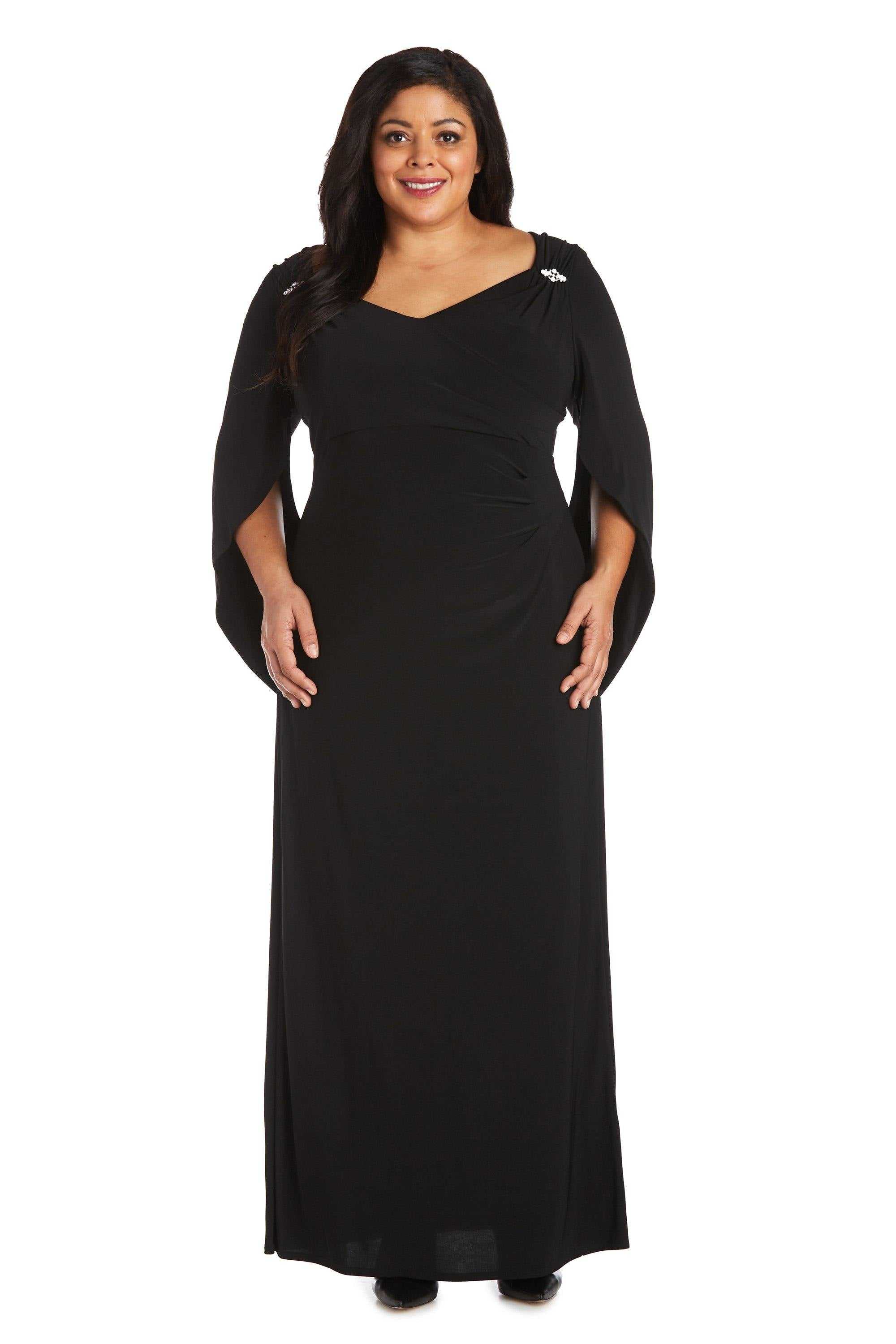 R&M Richards, R&M Richards 5899W Robe longue formelle grande taille