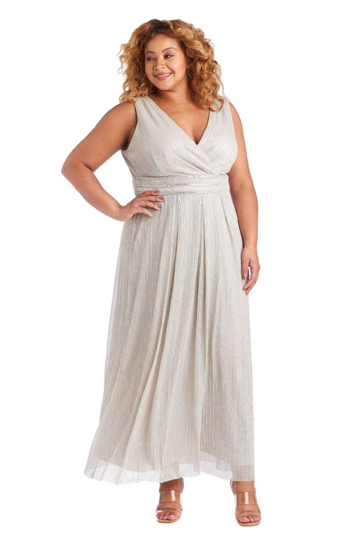 R&M Richards, R&M Richards 7068W Robe formelle longue grande taille Vente