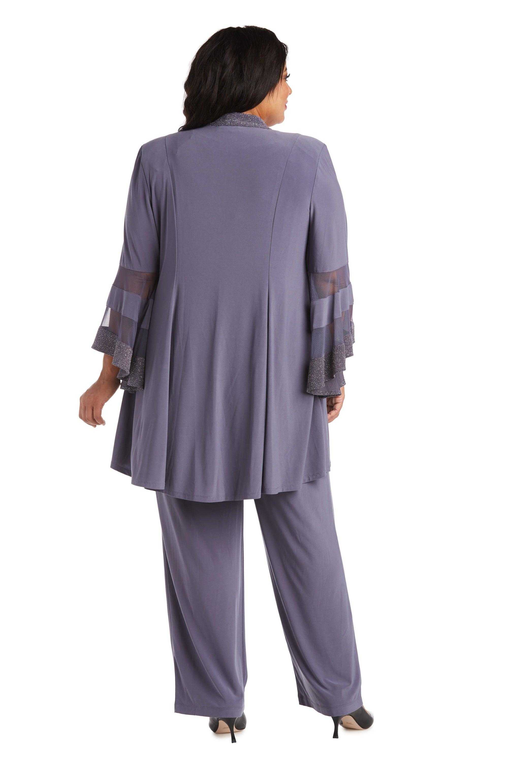 R&M Richards, R&M Richards 7241W Tailleur pantalon formel grande taille