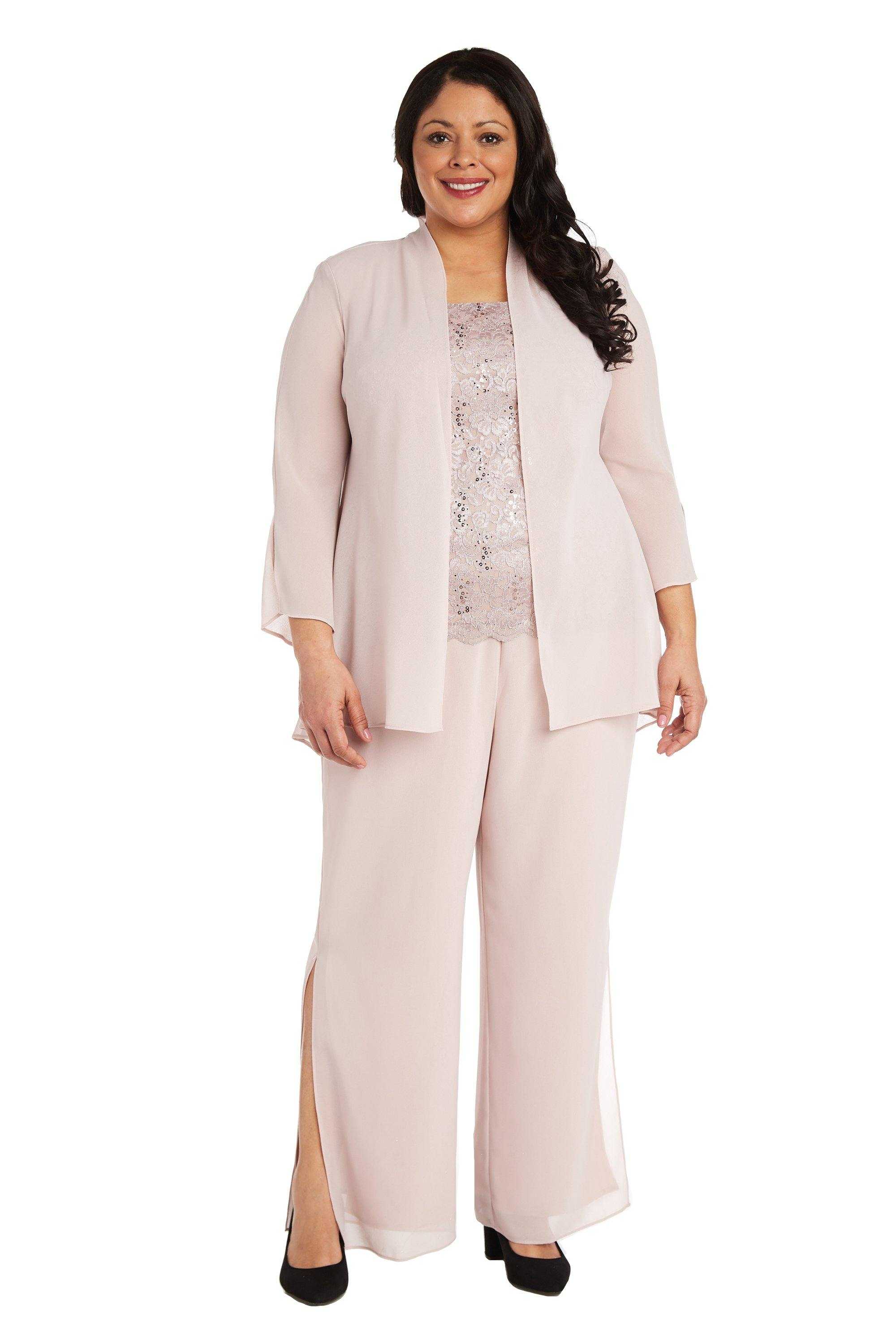 R&M Richards, R&M Richards 7506W Combinaison-pantalon formelle grande taille Vente