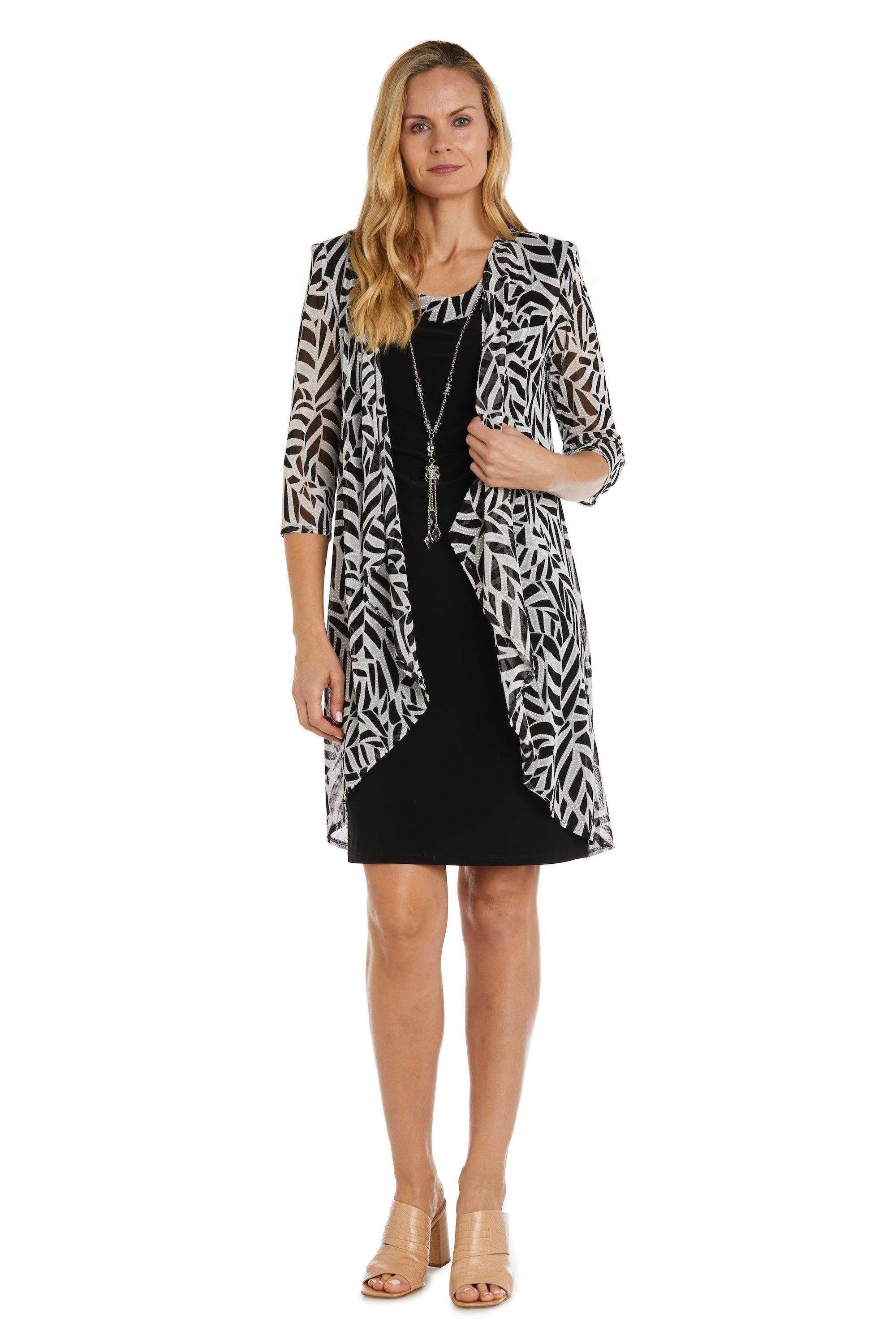 R&M Richards, R&M Richards 9737 Robe veste courte deux pièces Vente