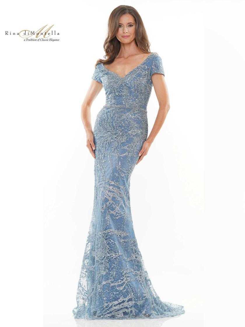 Rina di Montella, Rina di Montella Robe de soirée longue formelle 2738