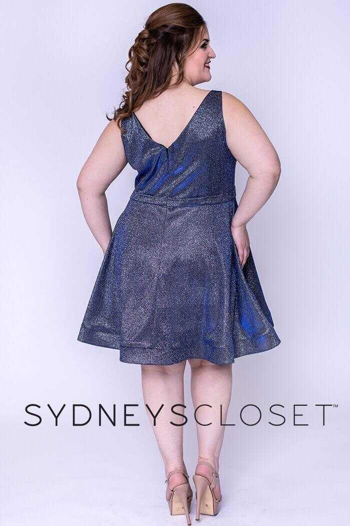 Le placard de Sydney, Robe de soirée courte grande taille Sydneys Closet