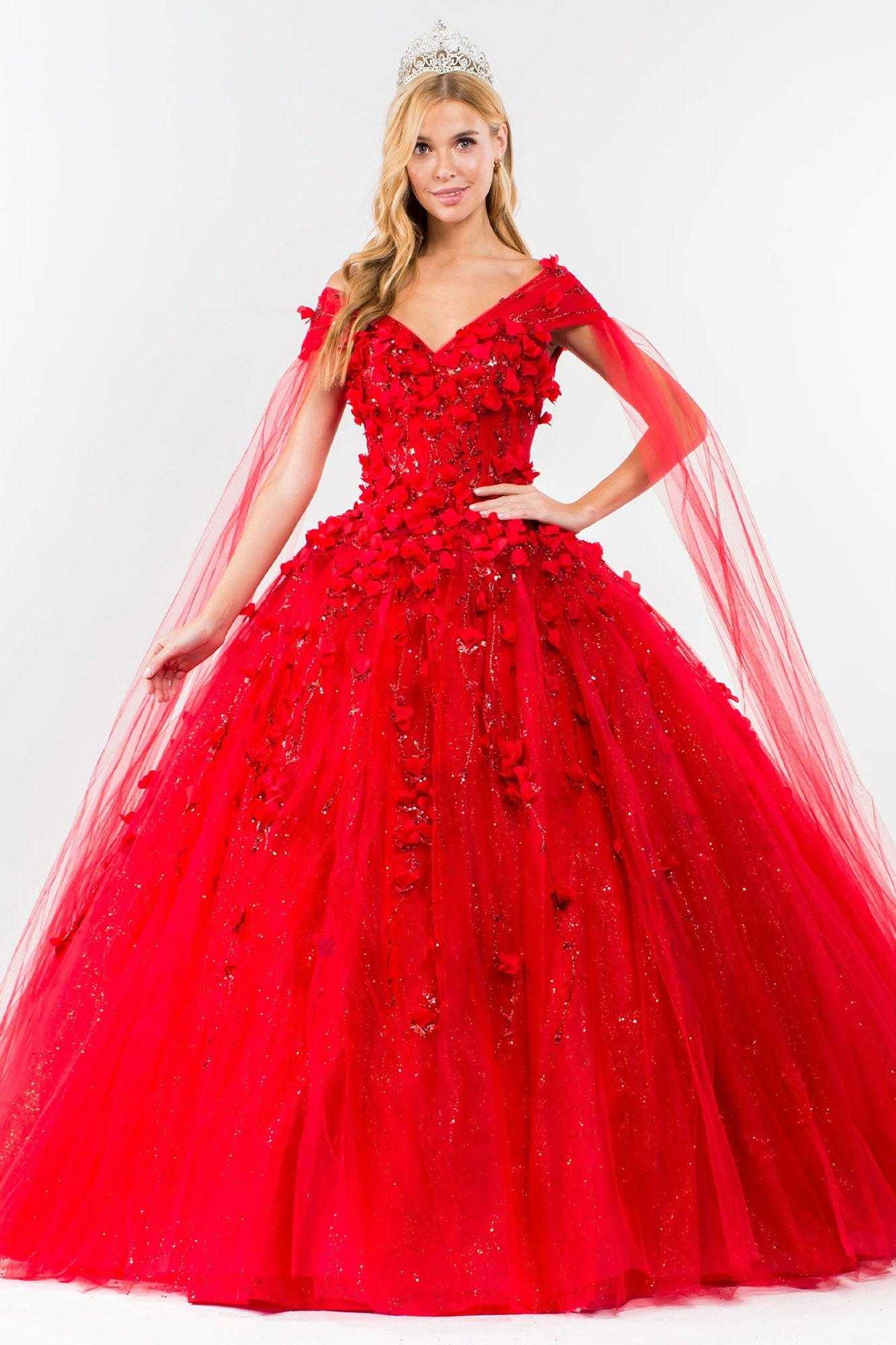 Elizabeth K., Robe longue en maille Quinceanera Sweet 16